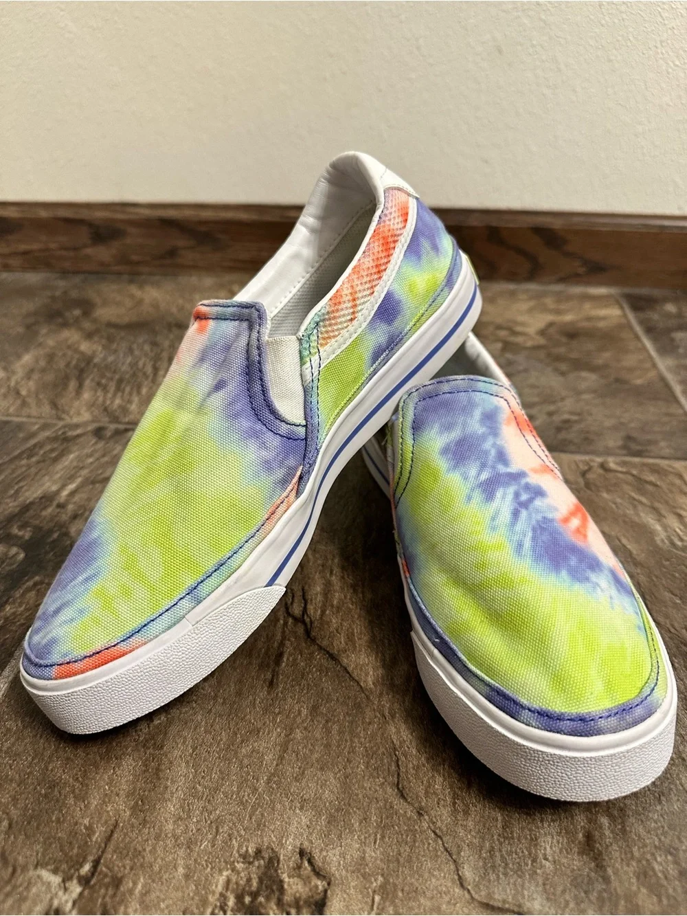 Nike Women's Court Legacy Slip-On Sneakers Tie-Dye Print